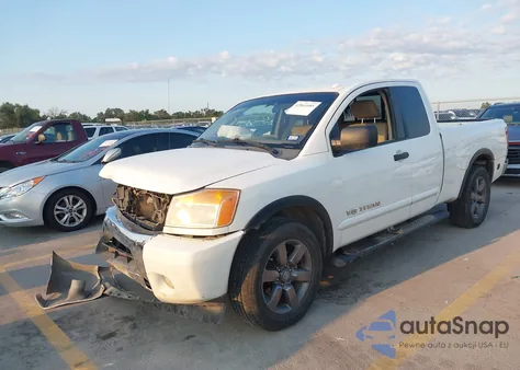 2015 Nissan Titan Sv из США, поврежденный, VIN 1N6BA0CA9FN510897